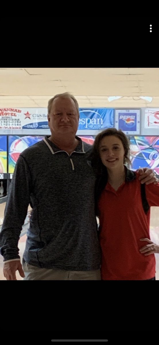 SBAbowling's tweet photo. ⚠️ EAGLE ALERT! 
St. Benedict’s Tori Moore, Class of ‘22, has qualified for Jr. Gold in Las Vegas! Along side her is Assistant Coach Tommy Martin. 
2 Eagles to participate in USBC’s Jr. Gold Tournament. Well done, Tori! 
@EaglesSBA https://t.co/4I7uVAmzET