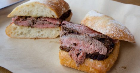 CorbinsQ's tweet photo. Welcome to sandwich heaven 🙏 Tri-Tip Sandwich https://t.co/gMuvax5DQG