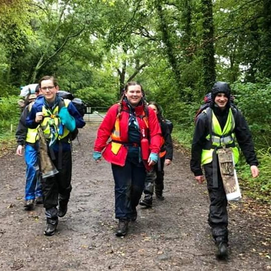 Well done to the Bronze DofE Team from the Dragoon Explorer Unit out on Expedition this weekend. A real test of their skills and determination in some rather challenging conditions! #topAwards #skills4life @ESussexScouts