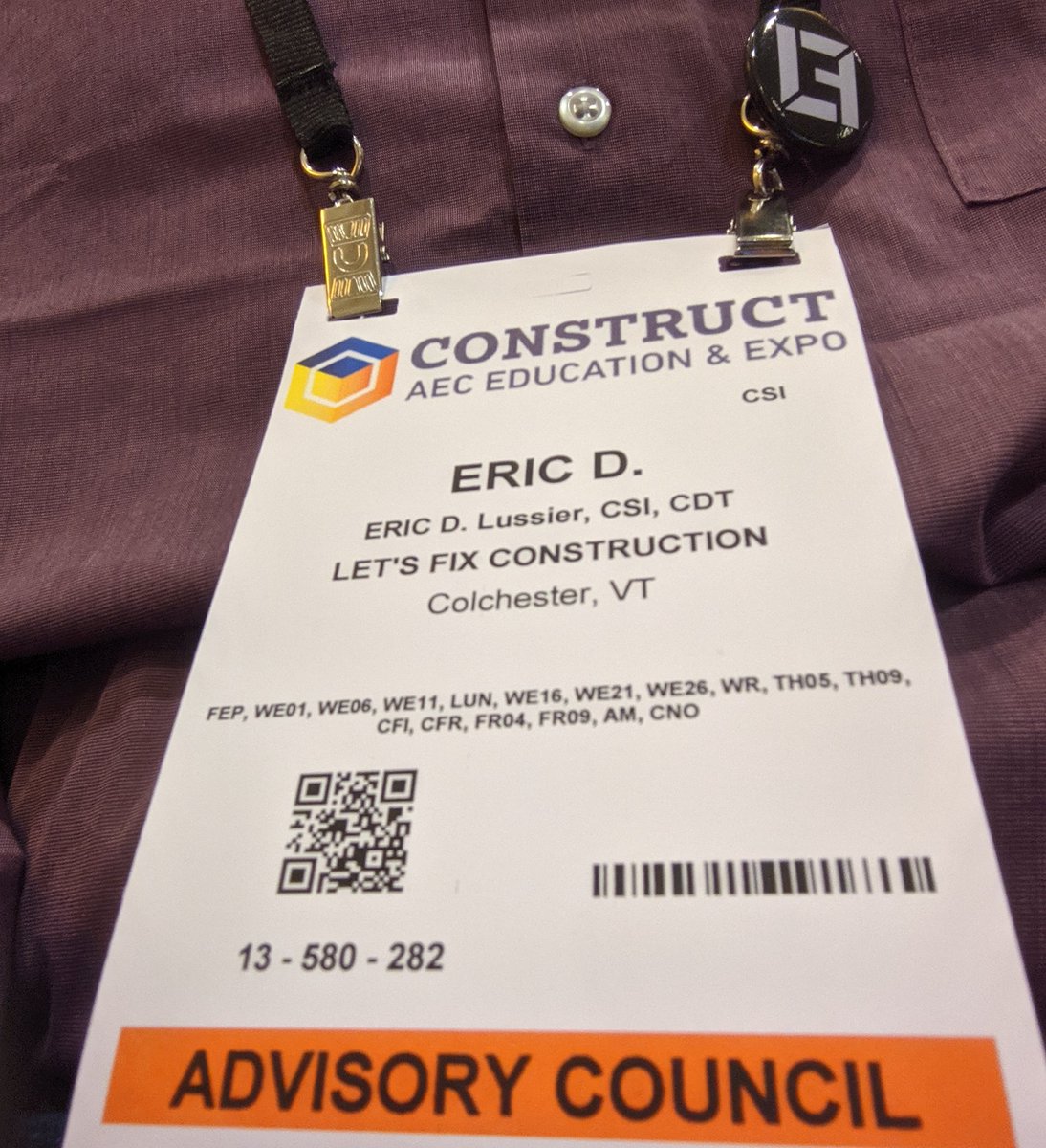 EricDLussier's tweet photo. Home at last from #CONSTRUCT2019. Amazing time with incredible @CSIConstruction members, as always. See you in Grape Vine, TX in 2020! https://t.co/S1Mx9VEpK1