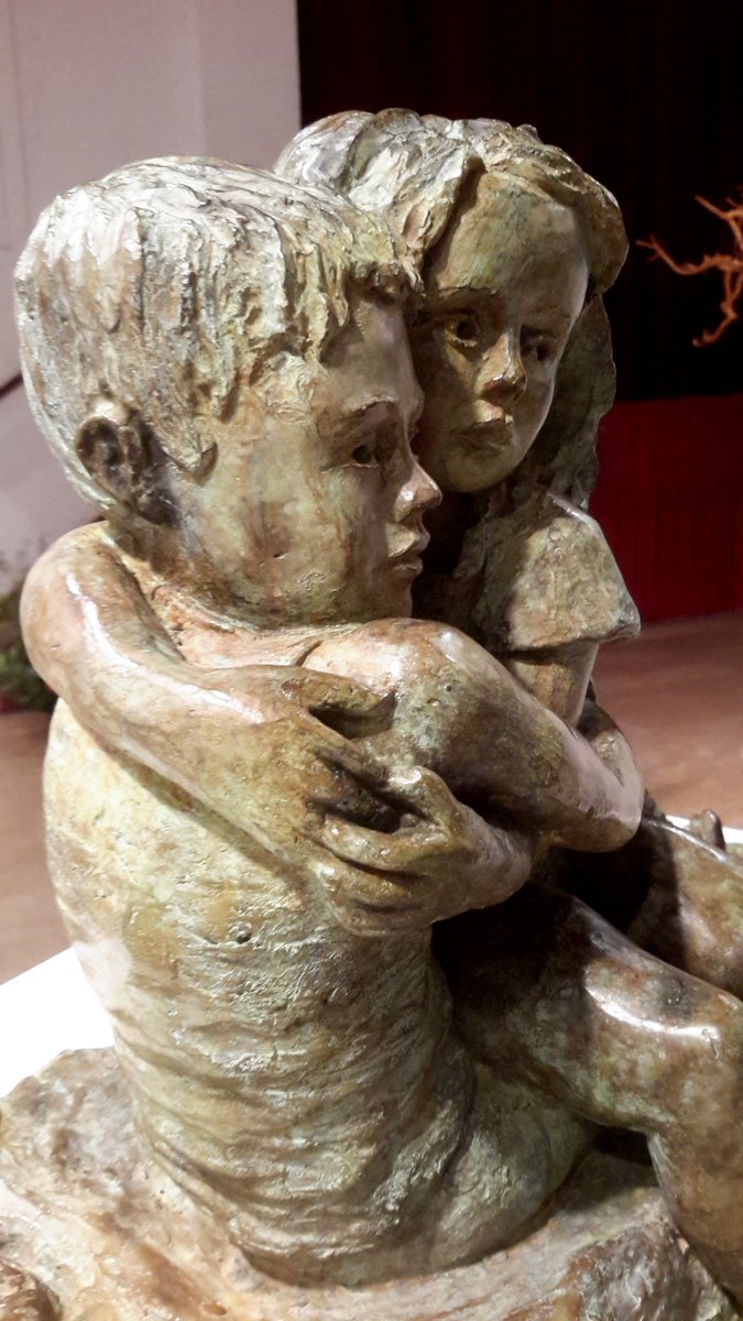 Epérance (Hope, bronze) Anne BOISEAUBERT, today at Henri BOISSIAT Foundation, Barbizon Artissi~(me) 🎨🖌️ .~.