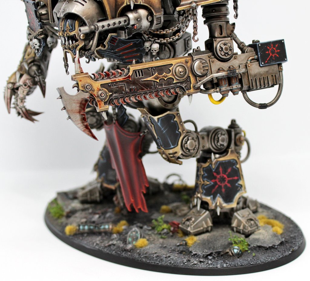 Ashesoftheimperium Check Out This Sweet Chaos Knight 40k Warhammer40k