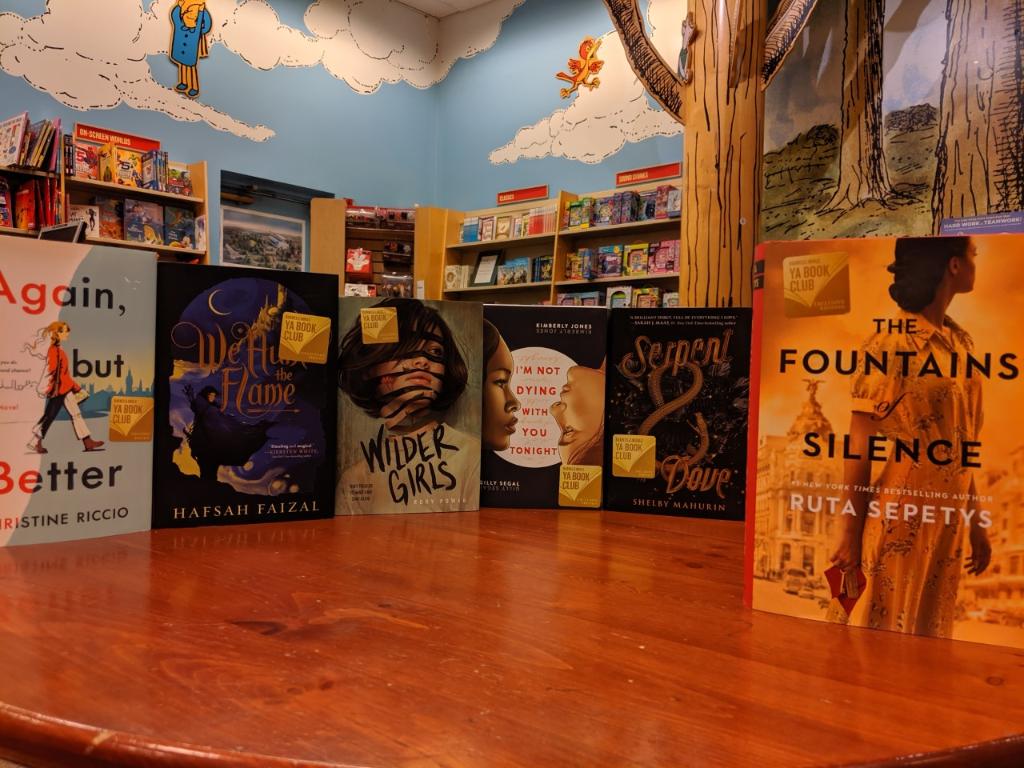 If you've missed any of our previous teen book club picks that's ok because we've got the newest one. Join us on November 14th at 7PM to discuss The Fountains of Silence by Ruta Sepetys.