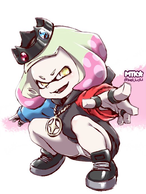 スイッチカラーのヒメセンパイが、その。
普段気にならなかったけどアンダーの白が強調されてアレだなって言う…何でもないです
#ハイカライブ 