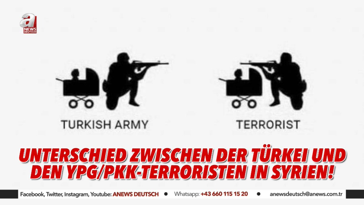 Unterschied zwischen der Türkei und den Ypg/Pkk-Terroristen in Syrien.
#ypg #pkk #pyd #Terror #Syrien #Türkei