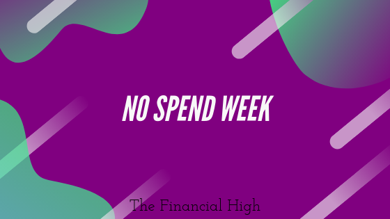 FinancialHigh's tweet photo. Officially the beginning of our No Spend Week, Day 1 done. https://t.co/KJw5kg2wRF