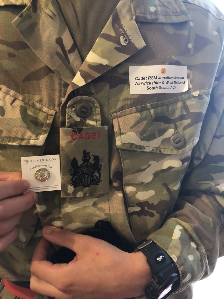 WarksWMACF's tweet photo. The County says goodbye to the most senior cadet of the County RSM Jonathan Jesson as he turned 18 yesterday. We wish you all the best in your future and we look forward to hearing all about @RMASandhurst @ArmyCadetsUK @CTCFrimleyPark @RSM_FrimleyPark @ACFColCadets @ArmyComdtRMAS https://t.co/FTNED9IFgw