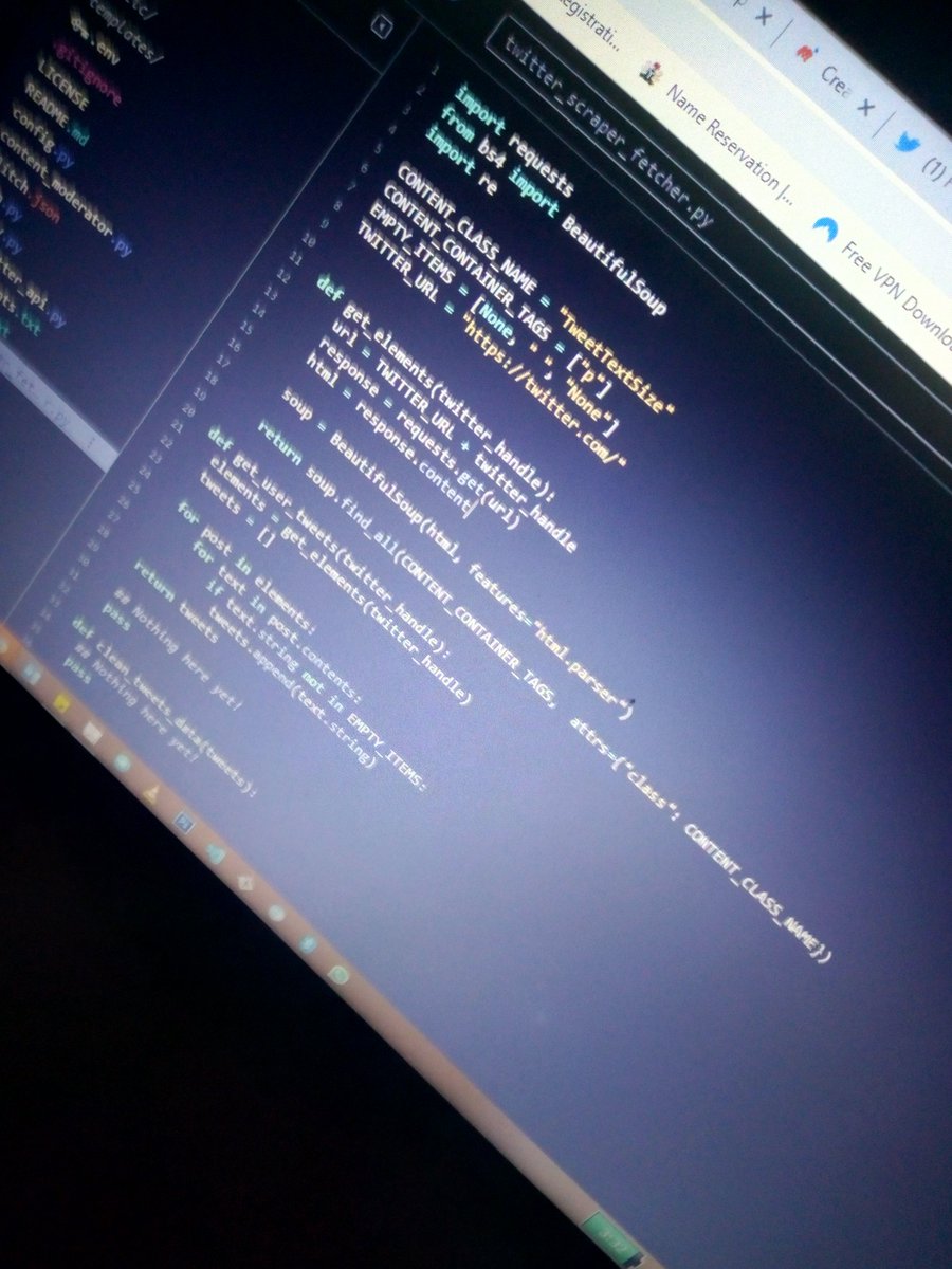 mikealofficial's tweet image. Created A Twitter chatbot App Using #twitter API Key  #pythom and #flask 

Learn by doing
#python 
#flask
#LocalHackDay
#Pythonista 
#twitterhandle
#LearnToCode