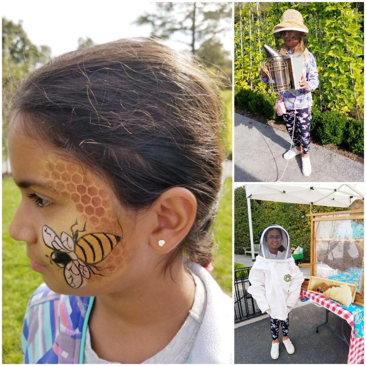 SaveInsectsA's tweet image. A day well spent with helpful bees at the Honey and Harvest Festival. Go Pollinators. #saveinsects #livinggreenways