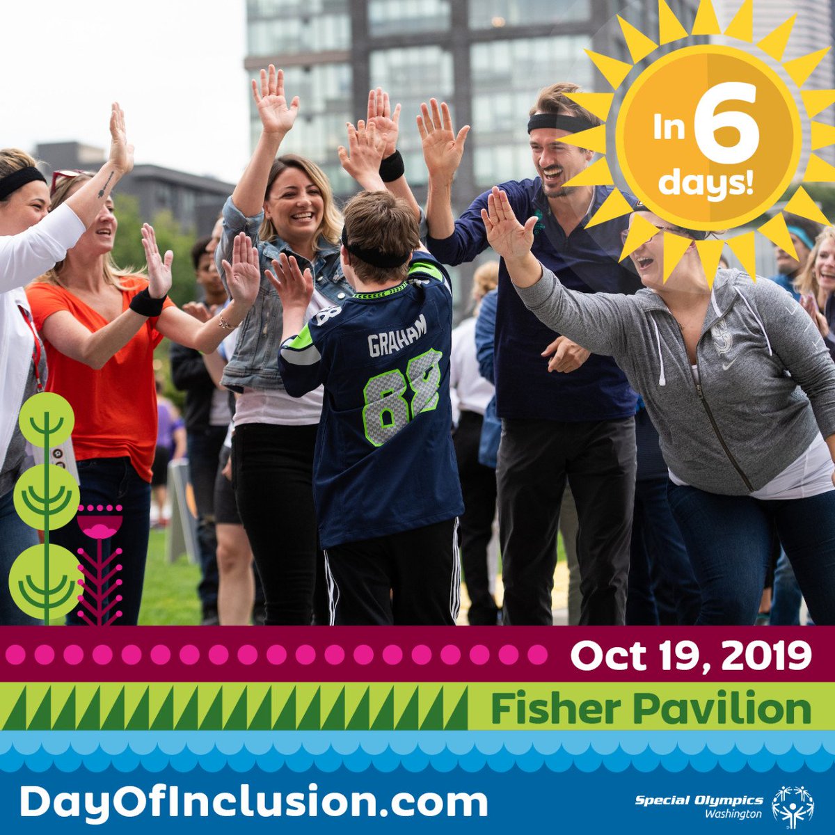 It's always better to play -- and celebrate -- together‼️ 

So join us in SIX days for the #DayOfInclusion, a brand new event that celebrates people of all abilities... and is packed with activities, m... DayOfInclusion.com
#InclusionRevolution #ChooseToIncluded #PlayUnified