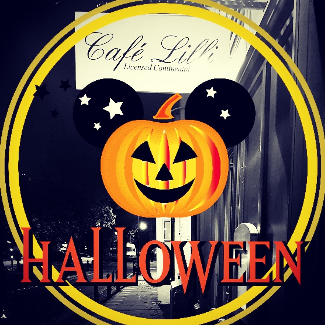 Come and Celebrate Halloween  with us. Fixed Price Menu all night. Two Course £17. Three Course £22 . Fancy Dress optional.😱 
lillicafe.co.uk