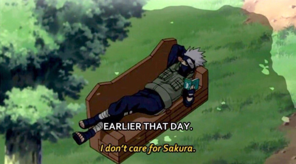 YahBoyJiraiya's tweet photo. Kakashi is a real one https://t.co/aRAvxCO4Nc