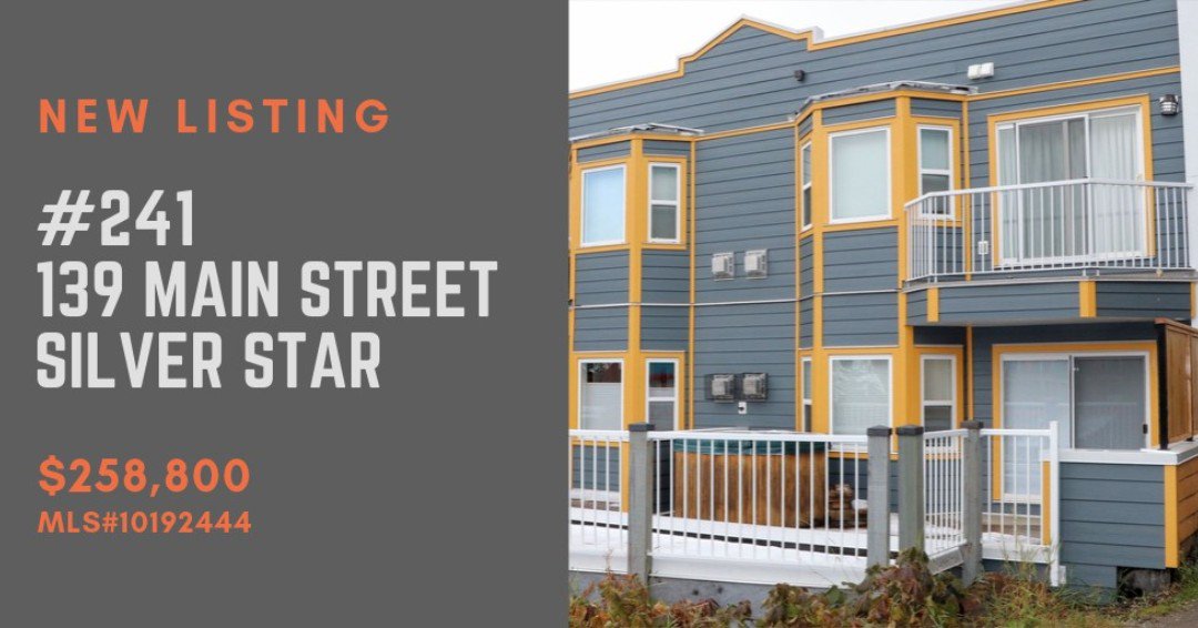 NEW LISTING - Unit 241 - 139 Main Street, SilverStar - Second floor condo in Lord Aberdeen Apartment Hotel. Prime unit in the heart of the Village with ideal ski-in, ski-out location. ow.ly/rxkl50wJ6gZ #forsale #skisilverstar #silverstar #remaxpriscilla