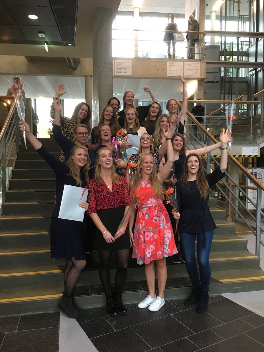 Oogsttijd: 16 zeer gedreven psychosomatisch gespecialiseerde fysiotherapeuten staan sinds gisteren weer klaar om de zorg voor (o.a.) chronische pijnpatiënten te verbeteren.
#HUmasterPSF