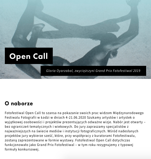 Zastanawiasz się, gdzie zgłosić swoje foto-projekty? 🤔 Oto jedna z możliwości! 😁 Zapraszamy do udziału w #FotofestiwalOpenCall2020 👇👌🙂
contests.picter.com/open-call-foto… #Fotofestiwal #Fotofestiwal2020 #FotofestiwalOpenCall