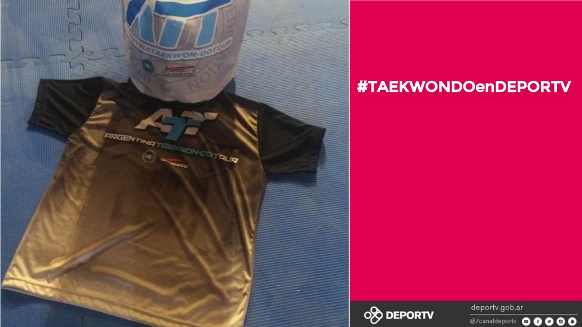[SORTEO] Hoy podés llevarte una remera y un bolso marinero del Argentina Taekwondo Tour. Como siempre, para participar, nos seguís + RT a este tuit + escribís con el hashtag #TAEKWONDOenDEPORTV. ¡Suerte!