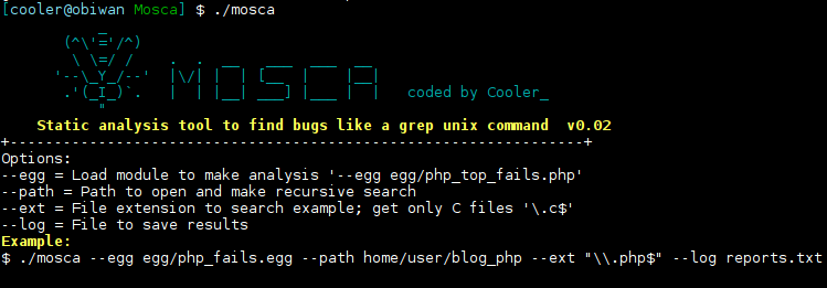 Chahali's tweet photo. Mosca - Manual Search Tool To Find Bugs Like A Grep Unix Command https://t.co/ASAazW95pB #FindBugs #Mosca #Ruby #Unix https://t.co/gL369Fd1SM