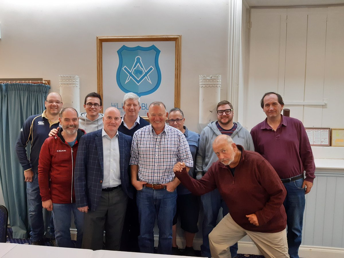 A great day at the Temple today as we hosted the inaugural Light Blues Club of Jersey Quiz. Well done to James, Paul and Adie who won. Thanks also to Quizmaster Dave! #Freemasonry #lightblues #quiz #Jersey