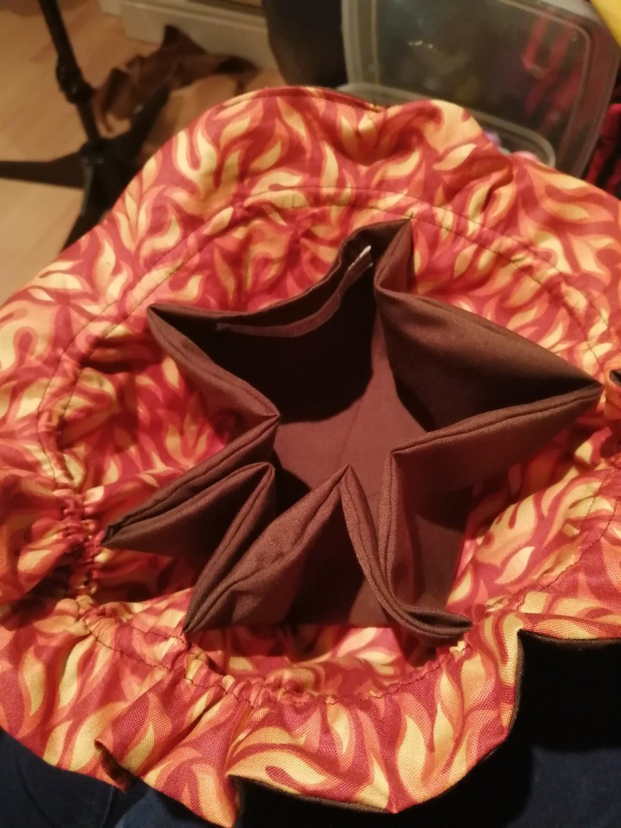 rosesewcostumes's tweet photo. ๐ฅGuess who this new dice bag is themed around! ๐ฅ #CriticalRole #CriticalRoleArt #calebwidowgast #stinkywizard https://t.co/5cJGAmIHJa