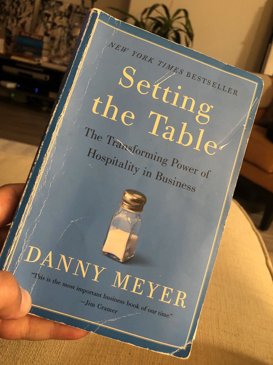 Great book. I finally was able to start it! <a href="/UnionSquareCafe/">Union Square Cafe</a> <a href="/GramercyTavern/">Gramercy Tavern</a> <a href="/BlueSmokeNYC/">Blue Smoke</a> <a href="/LeadershipNow/">Michael McKinney</a> <a href="/MasterSommWW/">Court of Master Sommeliers Eu</a> <a href="/ForbesInspector/">Forbes Travel Guide</a> @MichelinGuideNY