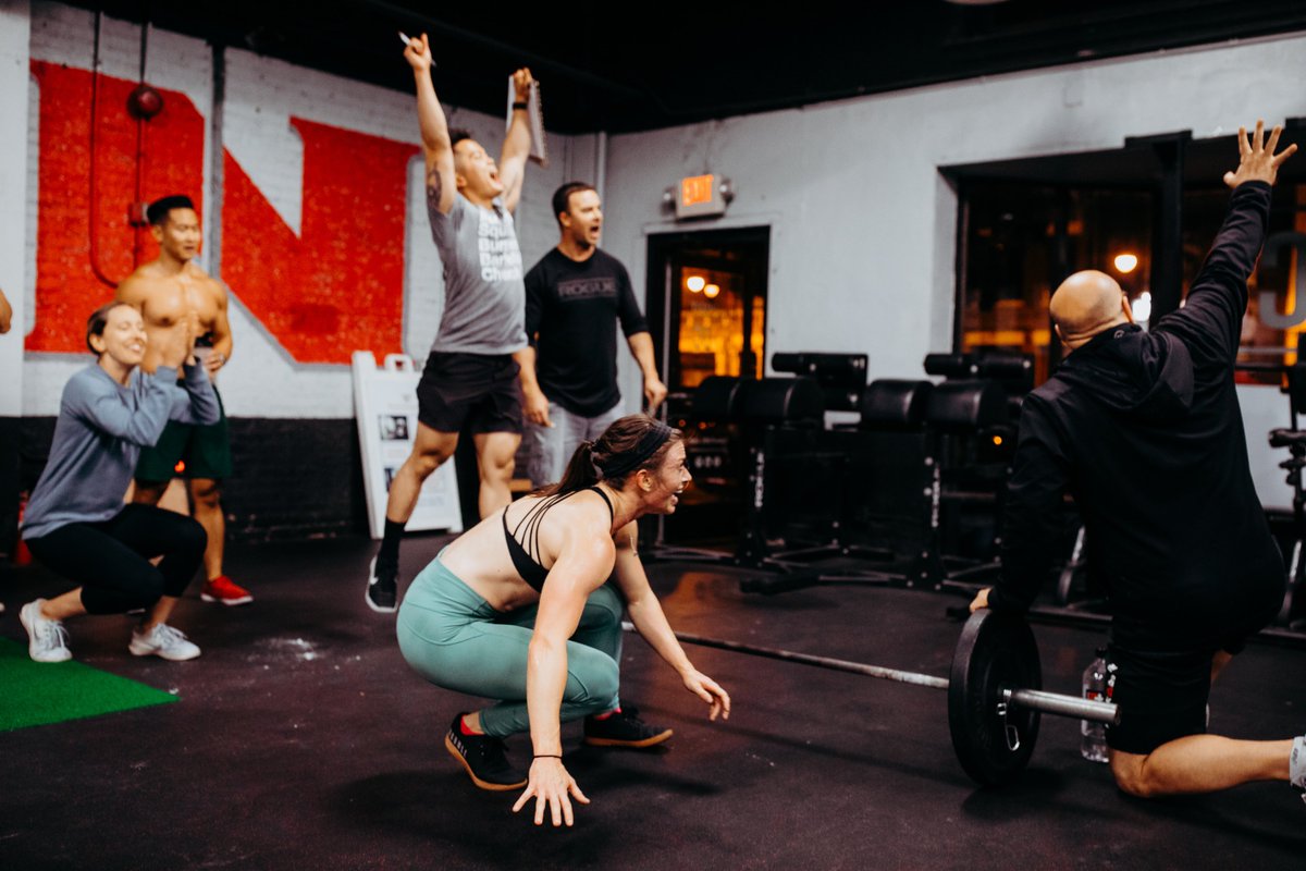A rush of relief and pure joy.

 📍CrossFit Open Workout #20point1 at <a href="/CrossFitDC/">CrossFit DC</a>.
