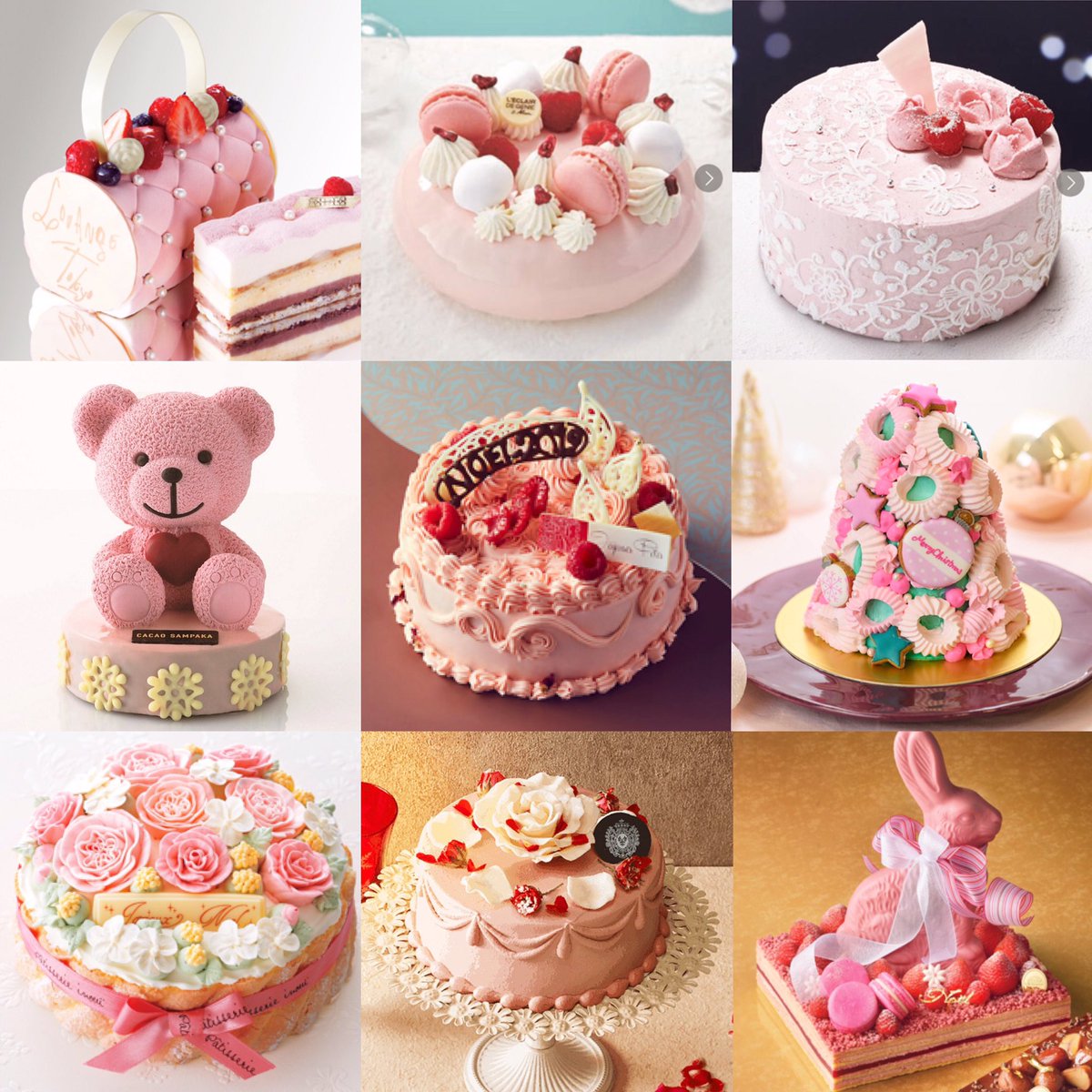 تويتر Chisato على تويتر ピンクのクリスマスケーキ可愛いが過ぎる クリスマスケーキ19 T Co Fe4zsrbqye