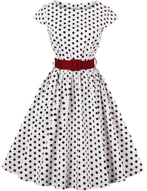 ヒラギノ游ゴ ロカビリーっぽいサーキュラーワンピ流行らないかな