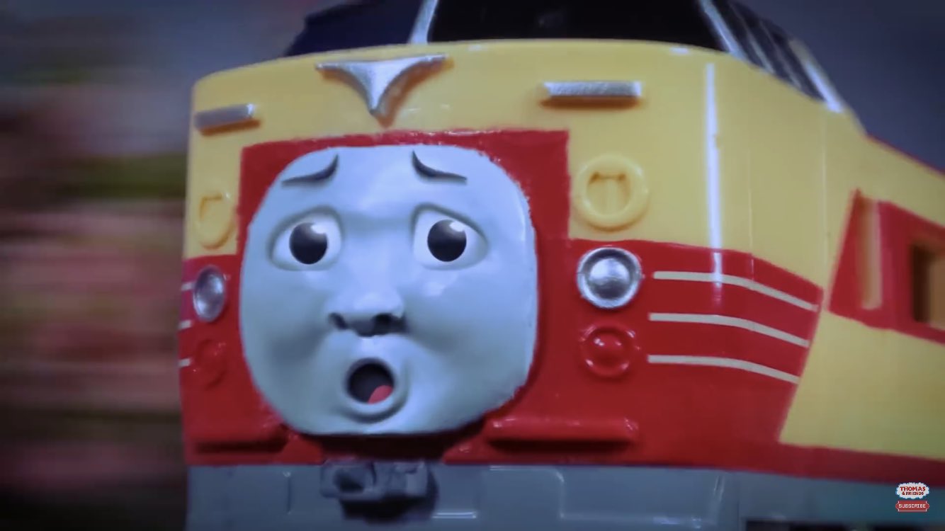 京浜電車区 日本が舞台のトーマス公式動画もう一つ発見 T Co 4cimmcpxcm プラレールのトーマスが 日本に上陸して暴走する話 英語の動画ですが485系 B6 は日本人なので日本語を話します マリオカートネタあり T Co Trtrucrz90