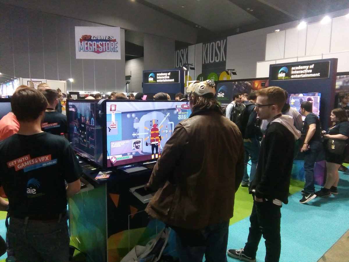 BurndownBrigade's tweet photo. A special thank you to everyone for coming down and playing Burndown Brigade at PAXAus2019!

It was a lot of fun and a total blast to see you all there. We hope you enjoyed!

Heres a few highlights!

#PAXAUS #PAX #PAXAUS2019 #Indiedev #gamedev #BurndownBrigade https://t.co/FKpl0pJs4O
