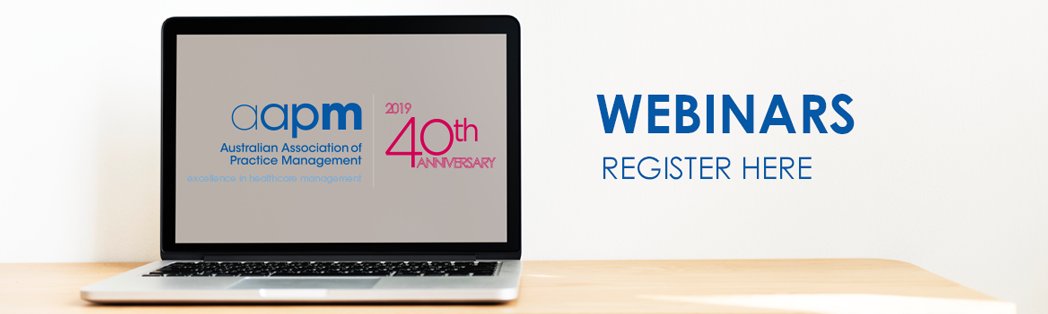 Register here bit.ly/33gRIcP for AAPM #webinar ''The Patient Experience - What's trending?" this Thursday 17 Oct from 1:00pm AEST.