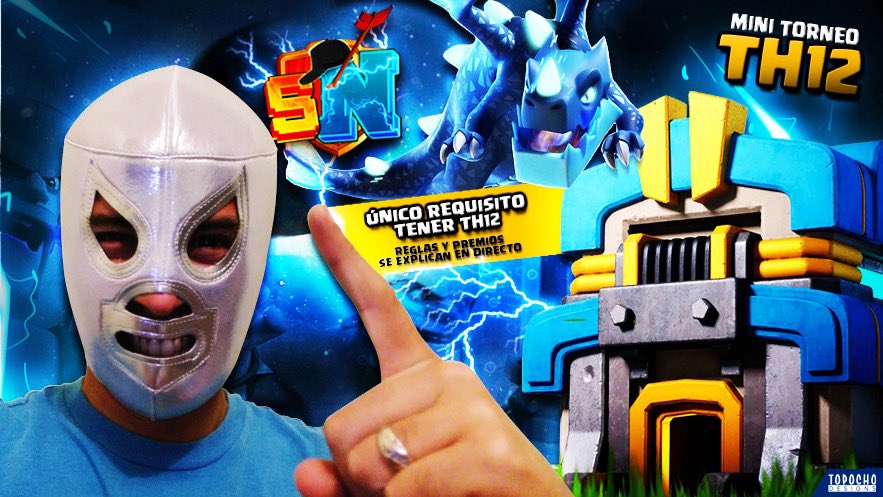 shioNwu's tweet photo. 🛑LIVE🛑

El día mas esperado😱
🏆Mini Torneo Th12⚔️
@ClashofClansESC 
Fuegooo🔥🤟🏼🔥

YouTube⬇️
https://t.co/x2AMN32Szp
Facebook⬇️
https://t.co/odkonaAT3f
Twitch⬇️
https://t.co/DeB7LSTcHR https://t.co/BXkK2bFLQ8