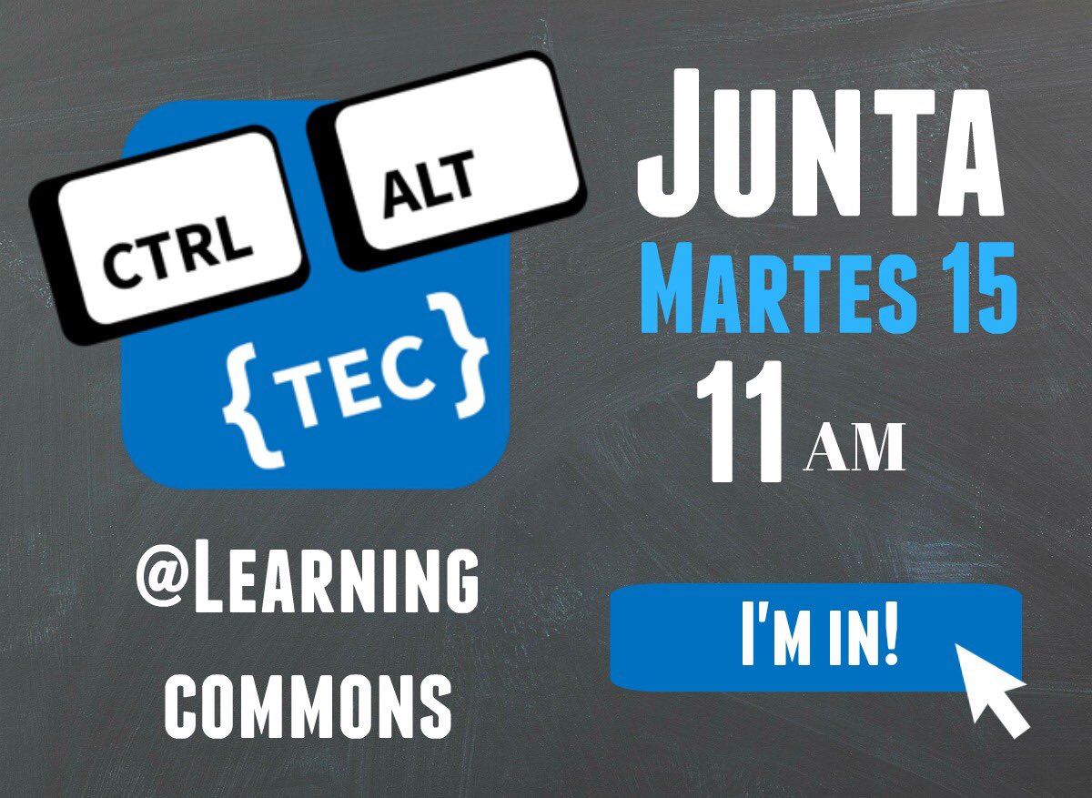 CtrlAltTec's tweet photo. Tenemos mucho que contarte, acompáñanos este martes en Learning https://t.co/0tSnzhMERG