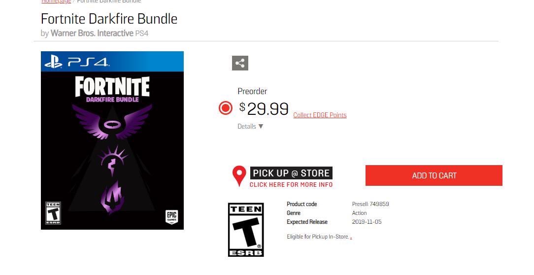 Mikey Esport News On Twitter Breakings Gamestop Us And Game Uk Have The Fortnite Darkfire Bundle Available To Pre Order Via Fortnitefansbr Https T Co Hqiqzifs4h Amestop Fortnite Darkfire Bundle Amestop Fortnite Darkfire Bundle Mikey Esport News On Twitter Breakings Gamestop Us And Game Uk Have The Fortnite Darkfire Bundle Available To Pre Order Via Fortnitefansbr Https T Co Hqiqzifs4h