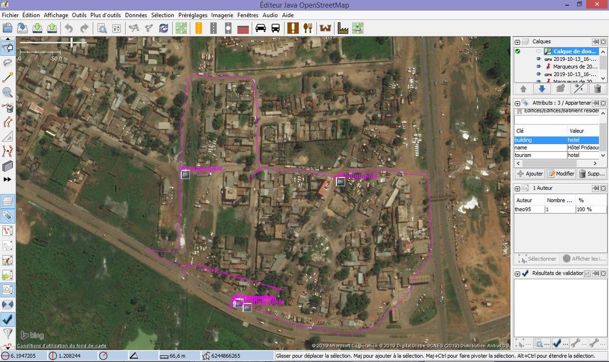 Franck_Akouete's tweet photo. 👉Délimitation de la zone inondée avec #OSMTracker
👉Mapping via #JOSM + #QGIS + #Inasafe pour création d'un scénario d'impact. @Franck_Akouete @aimee_sama
@OSMTogo @hotosm @MpenTG @GouvTg @opendatatg
#Togo #Tgtech #YouthTIC #Tgtwittos https://t.co/pYa9yxxujE