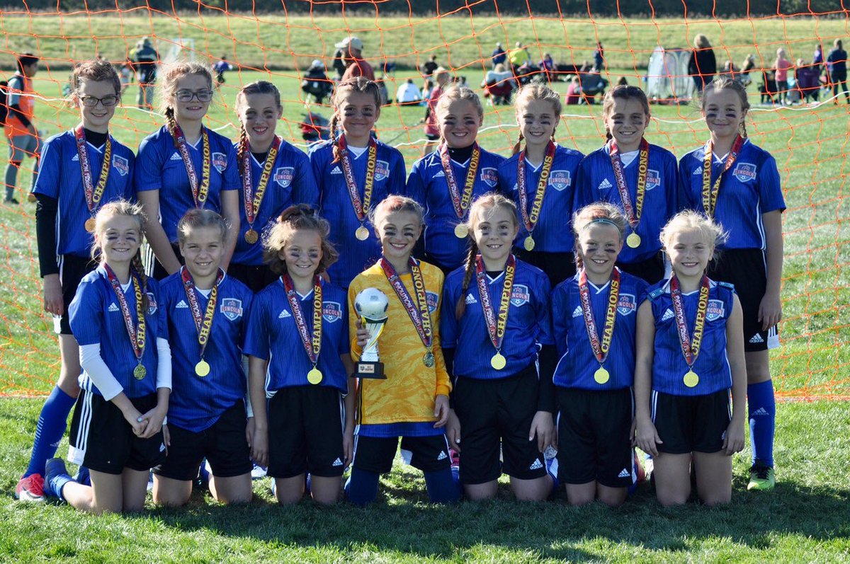 FCLincoln1's tweet photo. Congrats to U12 FC Lincoln Pride! Inaugural Evolution Fright Fest CHAMPIONS! https://t.co/nIFx1Up2ia