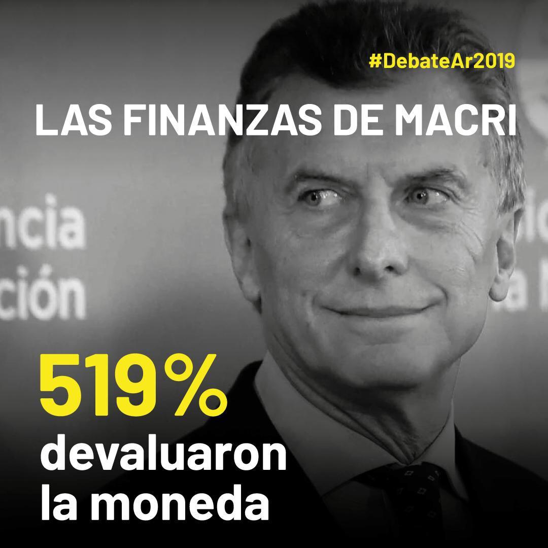 MacriNocho's tweet photo. #DebateAr2019 Íbamos camino a ser Argenzuela . Esta vez en enserio. https://t.co/PxbVTrmKwe