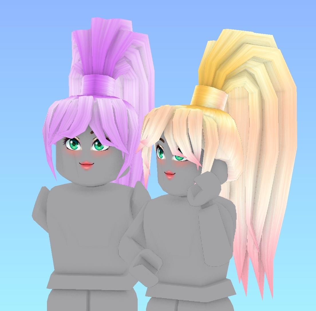 Erythia On Twitter Flat Ironed Tall Pony With Soft Bangs Thanks Whoever Gave Me This Amazing Idea Hope You Guys Love These Bangs N Pony As Much As I Do What - pastel pink hair with bangs roblox