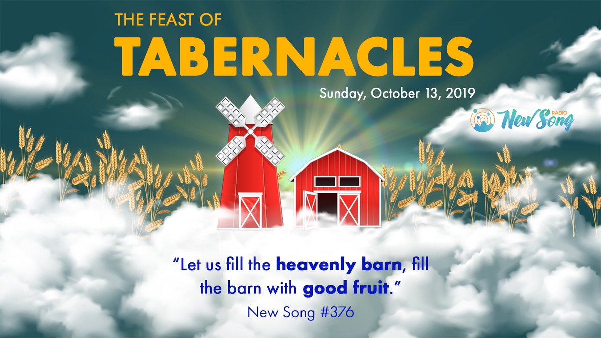 newsongradio's tweet photo. It’s The Feast of Tabernacles!🙏🏻Let’s pray for Holy Spirit and fill the heavenly barn with good fruit!
📖”With what shall I come before the Lord and bow down before the exalted God?” Micah 6:6-8
#NewSongRadio #AutumnFeasts #FeastsOfGod #HeavenlyBarn #Offerings #HeavenlyMother https://t.co/RjAeE4sOns