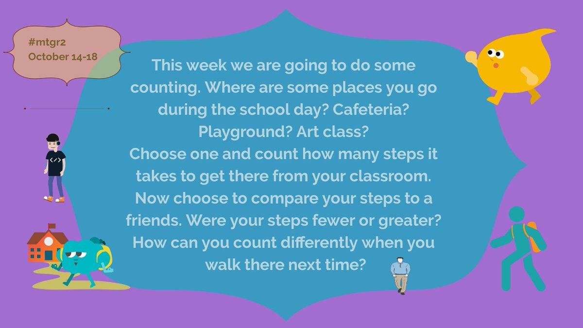 FirstAtBat's tweet photo. It's time to take part in our weekly math talk. This week we will count and compare. Share your results and thinking here. We'd love to see many more students joining our conversation. #mtgr2 #elemmathchat #2ndchat #elemchat #math #globalmath https://t.co/xxB45DCTrG