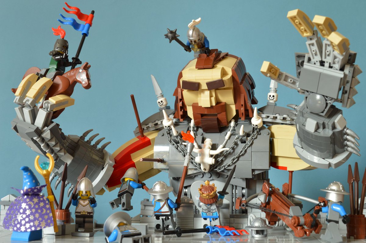 Vonadobricks's tweet photo. Big trouble 
By Paddy Bricksplitter
#LEGO #legobrick #legofan #legolover #englishman #legoset #legos https://t.co/AEi1NJx3f3