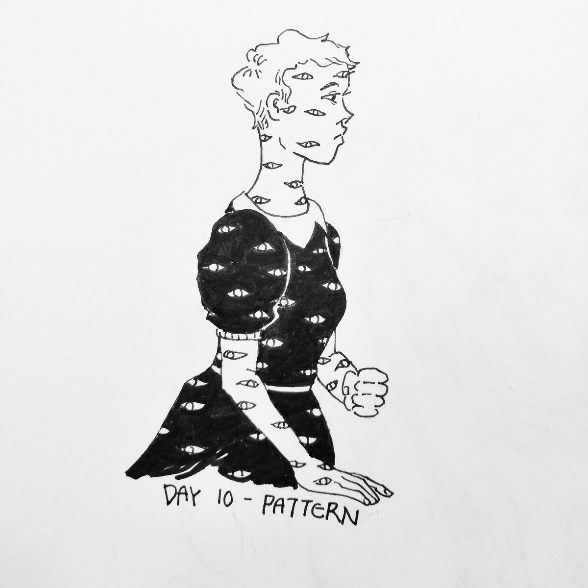 heres days 9 thru 13 of #inktober 🌞 #inktober2019 go vote btw!!!!!! 