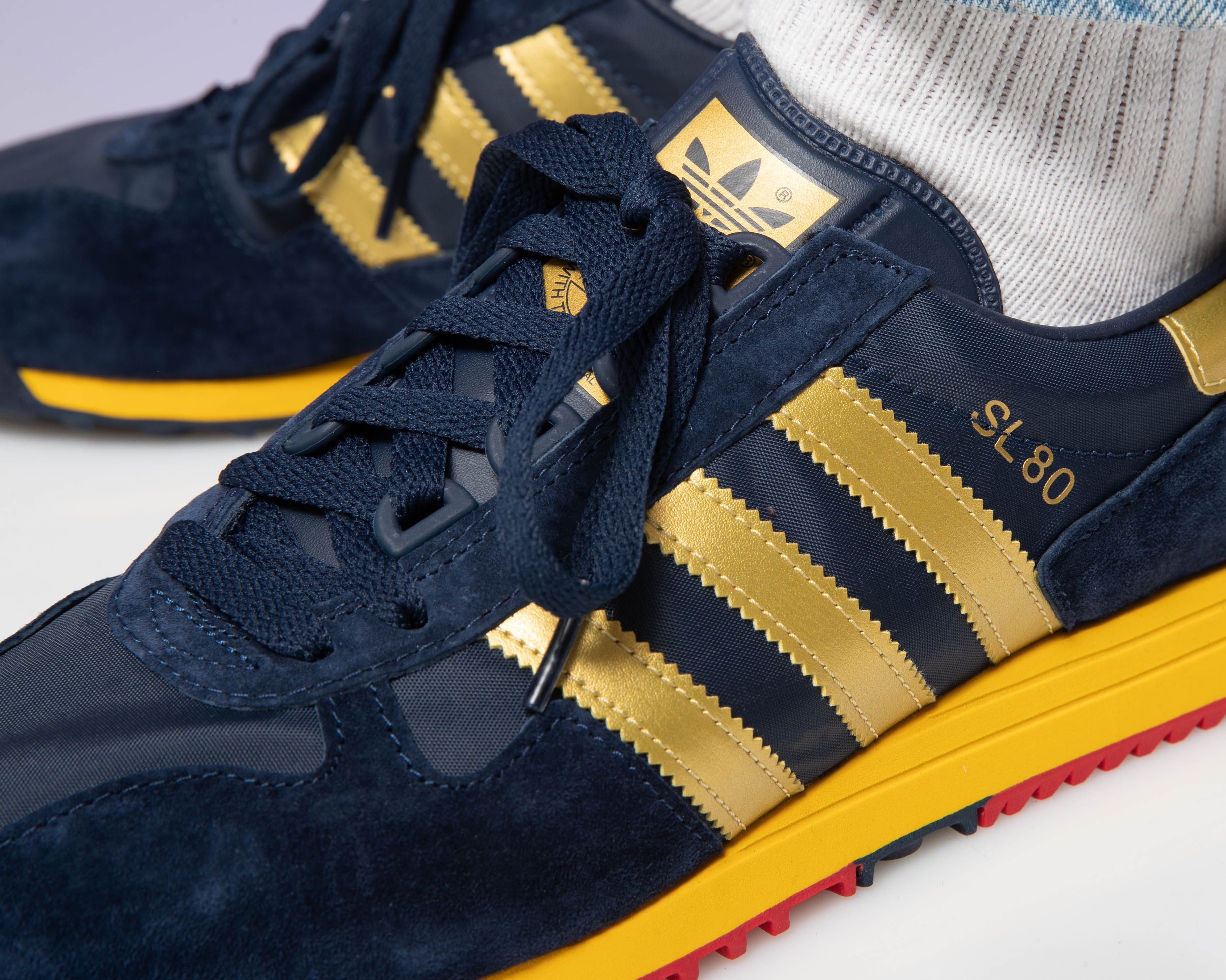 on X: "#lastsizes 🔥 Adidas SL 80 Spezial "Collegiate Navy/Gold Metallic/Scarlet" Harry up ➡️ https://t.co/PVnqiZS1Zm UK 6.5 (40) - UK 10.5 (45 1/3)⁠ style code 🔎 EF1159⁠ #adidas #spzl #adidasspezial #sl80 #