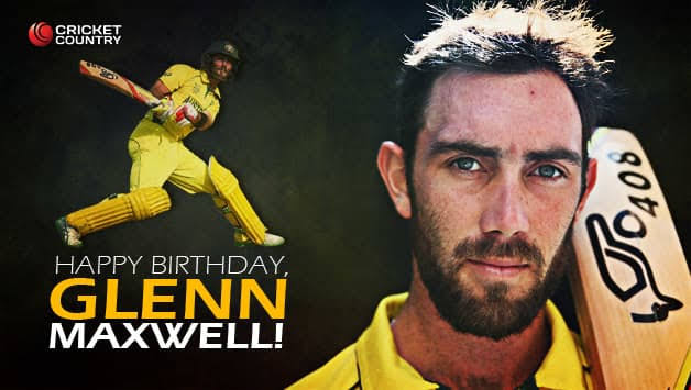 Happy 31th birthday to the always entertaining Glenn Maxwell!  