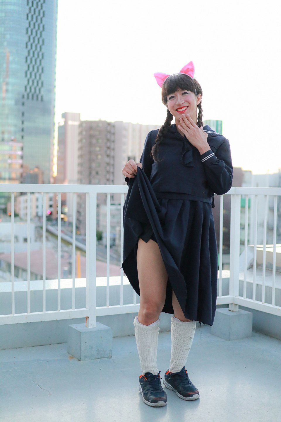 ブルマ女装 