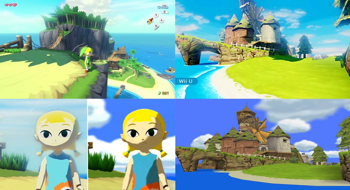 Do You Prefer Zelda: Wind Waker HD's Bloom Lighting Or The Flat OG?