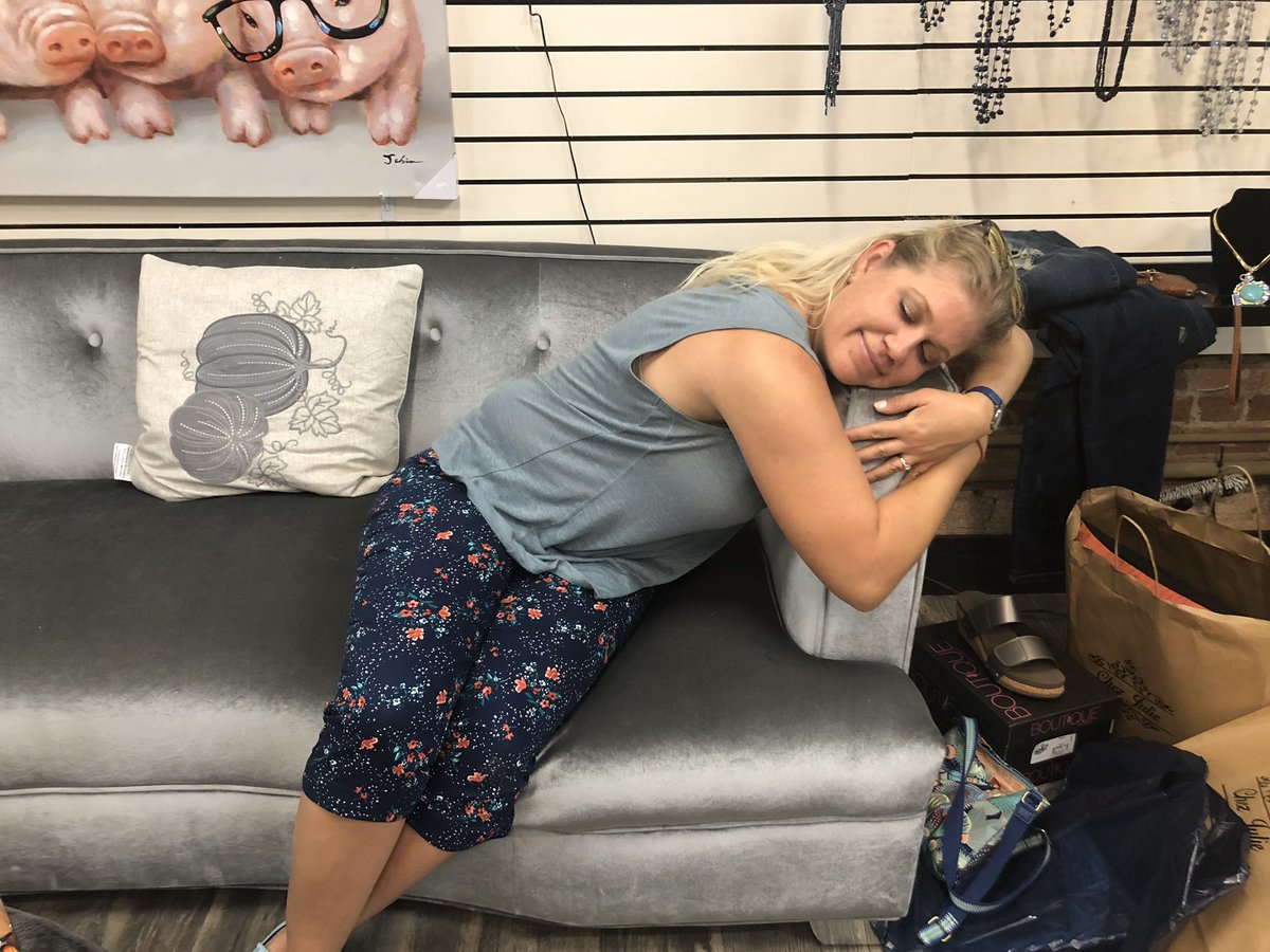 CottonKam's tweet photo. Spent the day cleaning and rearranging my entire living room so I could make room for a couch I bought that I didn’t need. But can you blame me? #ILoveCouch #FabCouch #ItsSilver https://t.co/RoAjGWD641