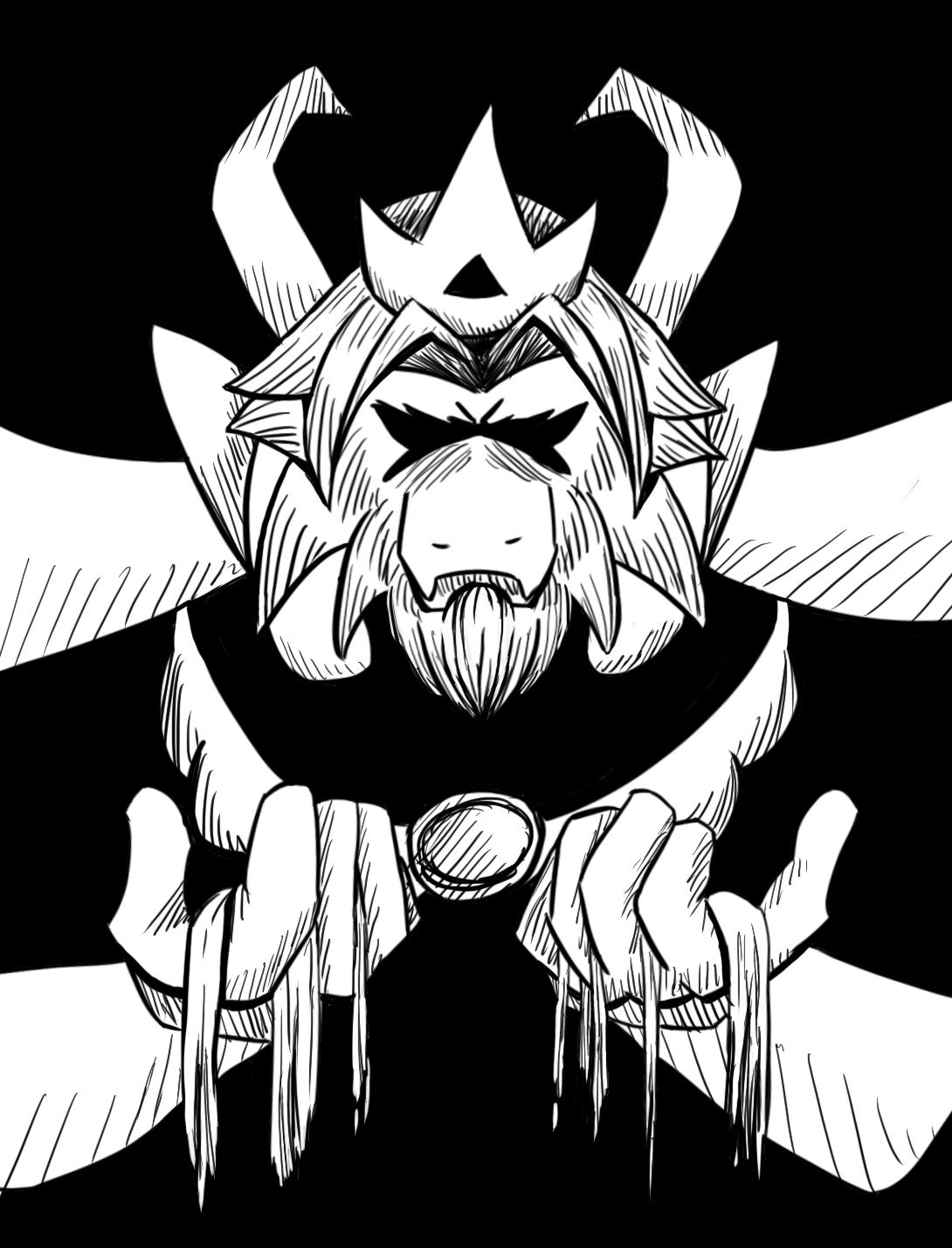 Keyv Inktober Inktober19 Day 13 Ash Have Some Sad Goat Dad Undertale Fanart Asgore T Co Ovhhhulj1g Twitter