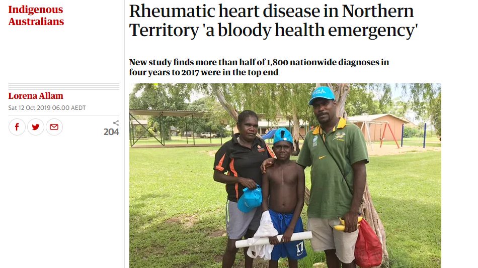 The George Institute for Global Health (@georgeinstitute) on Twitter photo Our PhD candidate Dr <a href="/RosemaryWyber/">Rosemary Wyber</a> is exploring strategies to address rheumatic heart disease in Australia in conjunction with <a href="/END_RHD/">END RHD</a>.
New data <a href="/aihw/">Australian Institute of Health and Welfare</a> reveals urgent need for this work, read more about this here➡️bit.ly/2IK5OuH
#HealthForAll Our PhD candidate Dr <a href="/RosemaryWyber/">Rosemary Wyber</a> is exploring strategies to address rheumatic heart disease in Australia in conjunction with <a href="/END_RHD/">END RHD</a>.
New data <a href="/aihw/">Australian Institute of Health and Welfare</a> reveals urgent need for this work, read more about this here➡️bit.ly/2IK5OuH
#HealthForAll