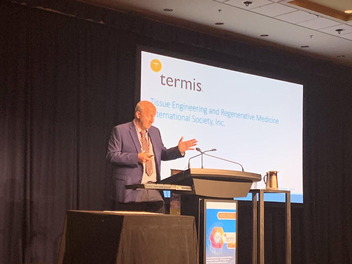 Loving Geoff Richards Chair of #TERMIS introducing the organisation’s core values Honesty; Respect; Scientific Excellence, Integrity; Collaboration; Society Responsibility; Diversity; Transparency New code of ethics termis.org/code-ethics-co… @ApTermis #termisabmc #academickindness