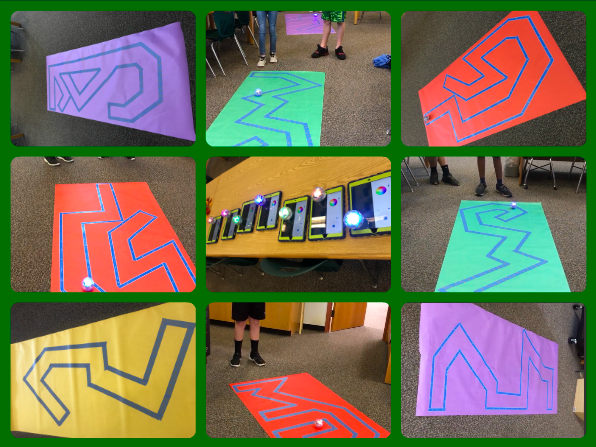 Introduced the LMS Design Thinking Club to <a href="/SpheroEdu/">Sphero Education</a>. Last week, the basics and driving. This week, programming. #DesignThinking #robots #coding #NCDLCN